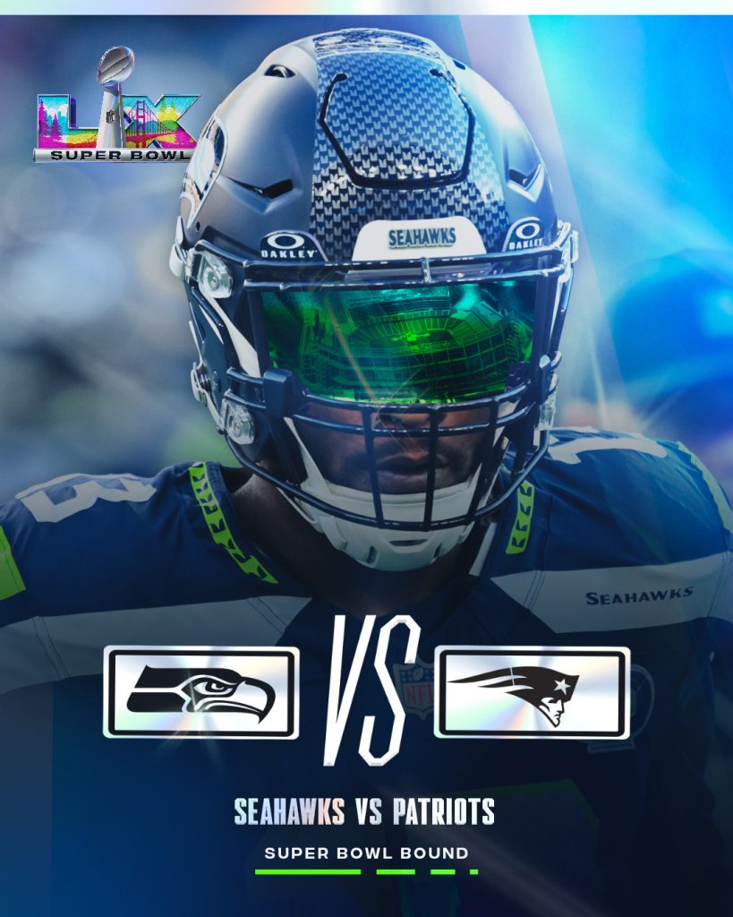 Seahawks vs Patriots: Supercomputadora predice al campeón del Super Bowl LX