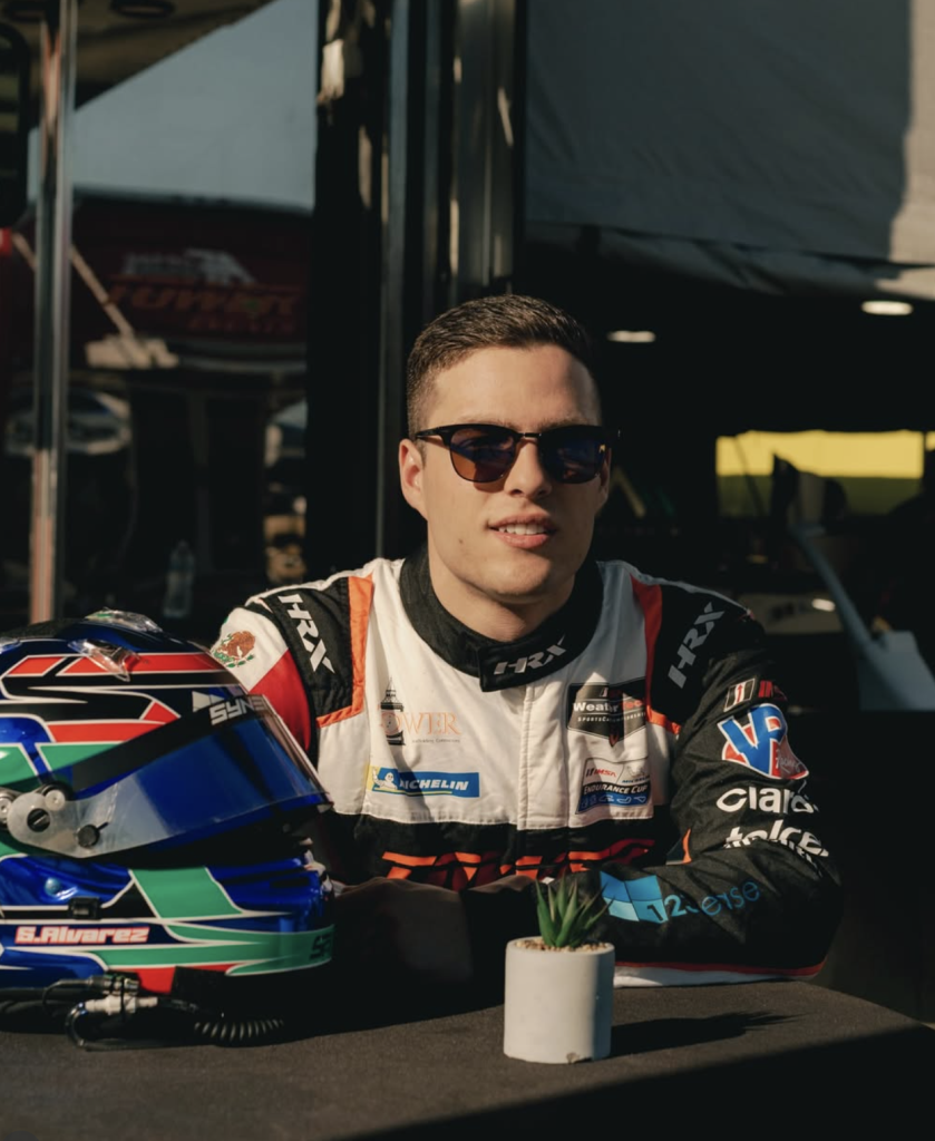 Sebastián Álvarez, piloto mexicano