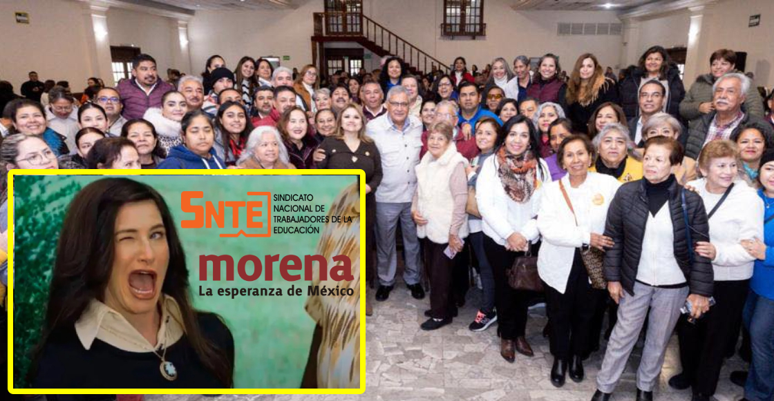 La mitad del SNTE se afilió "voluntariamente" a Morena