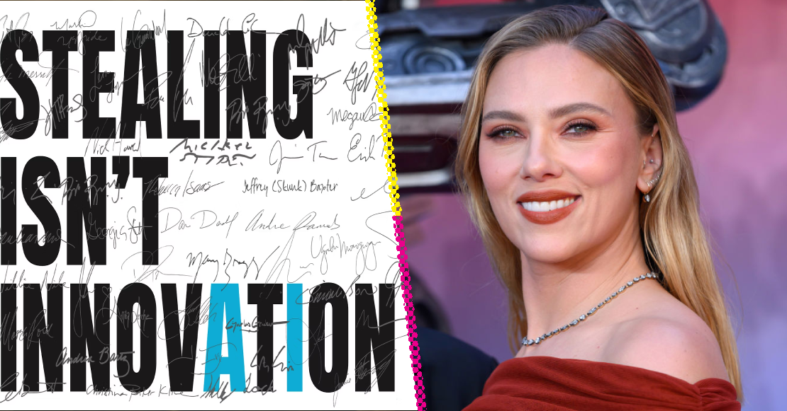 ‘Stealing isn’t innovation’: La campaña de Scarlett Johansson, Cate Blanchett y 700 más vs la IA