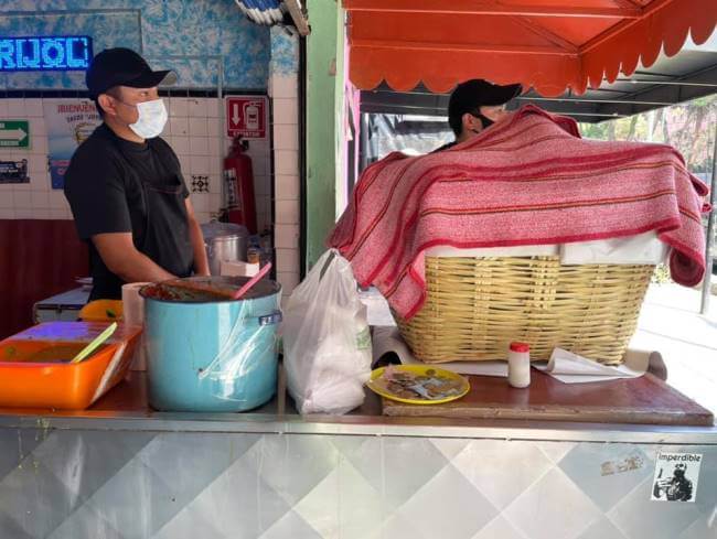 Tour de Tacos de Canasta en la CDMX (selección de los mejores)