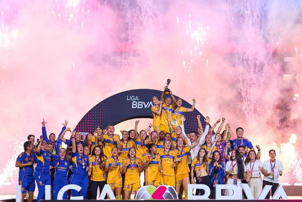 Tigres Femenil máximo ganador de la Liga Mx con 7 campeonatos