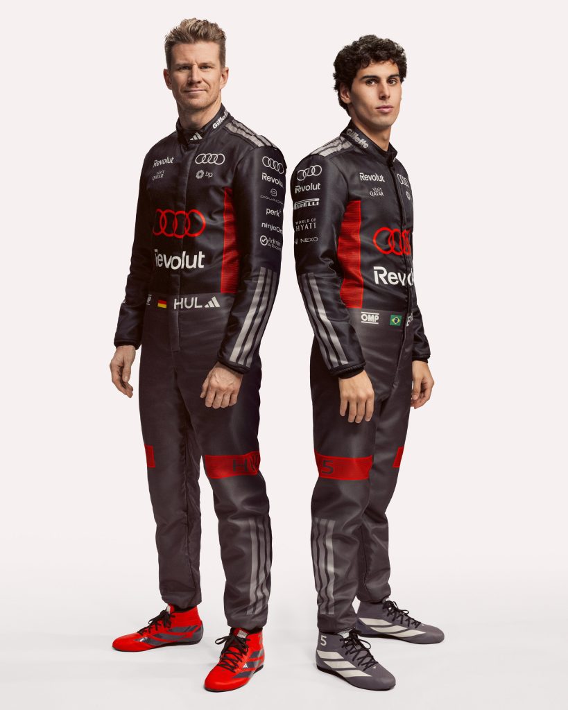 Los trajes de piloto de Audi