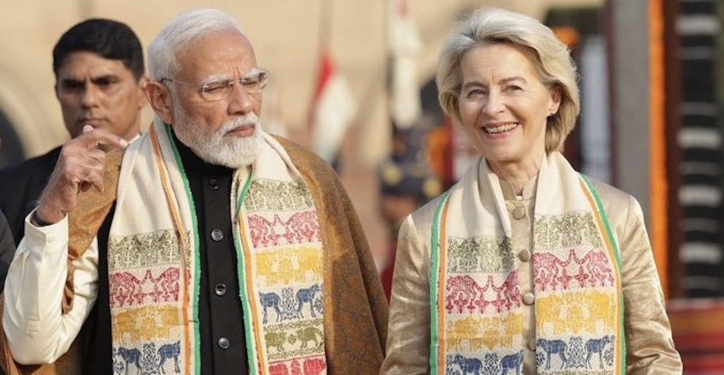 ursula von der leyen narendra modi