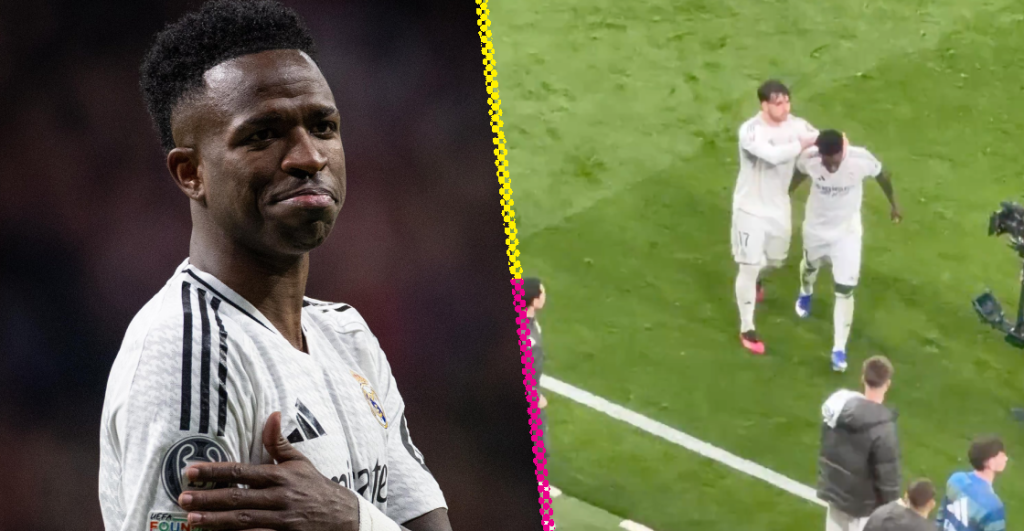 Álvaro Arbeloa defiende a Vinicius de los abucheos en el Bernabéu