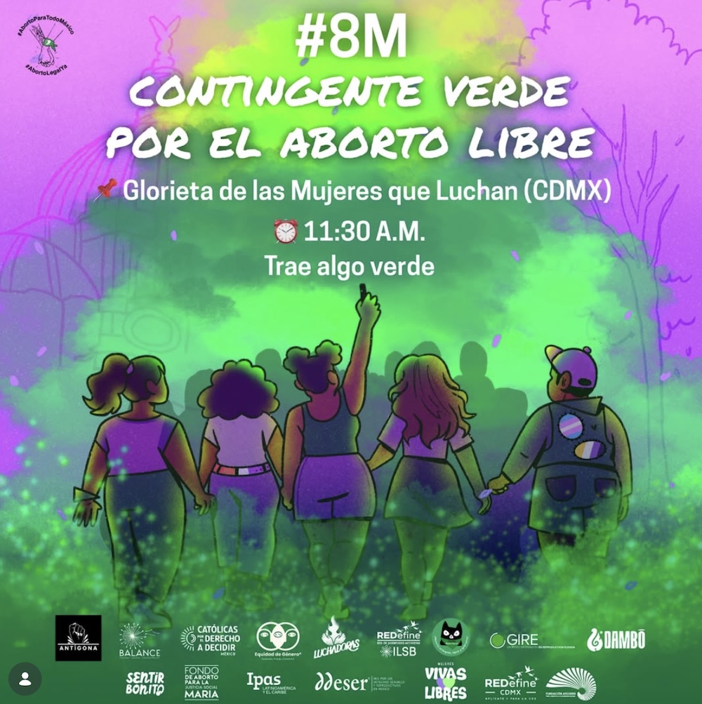 8M 2026: Ruta, horarios y contingentes de la marcha en CDMX