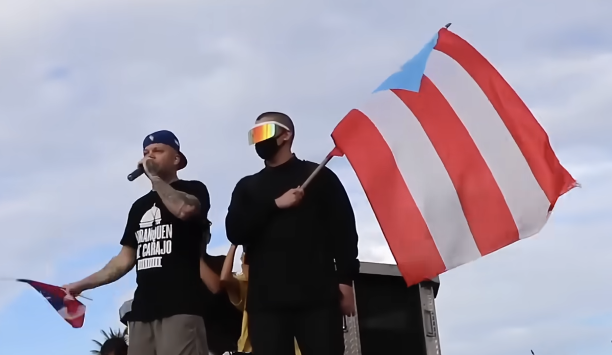 Bad Bunny y Residente / Captura de pantalla