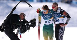 Récord y el gran gesto de amistad de Allan Corona en los Juegos Olímpicos de Invierno 2026