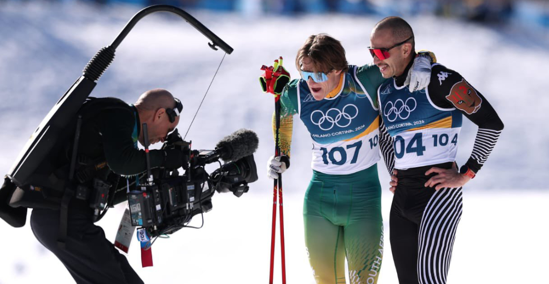 Récord y el gran gesto de amistad de Allan Corona en los Juegos Olímpicos de Invierno 2026