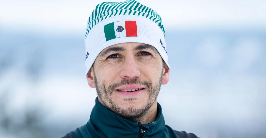 ¿Quién es Allan Corona, el mexicano que descubrió su amor por el esquí en Noruega?