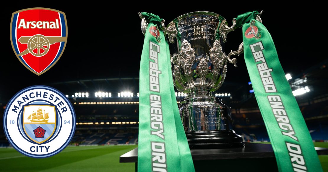 Arsenal vs Manchester City: ¿Hasta cuándo es la final de la Carabao Cup?