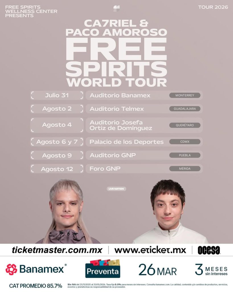 ca7riel paco amoroso mexico conciertos (1)