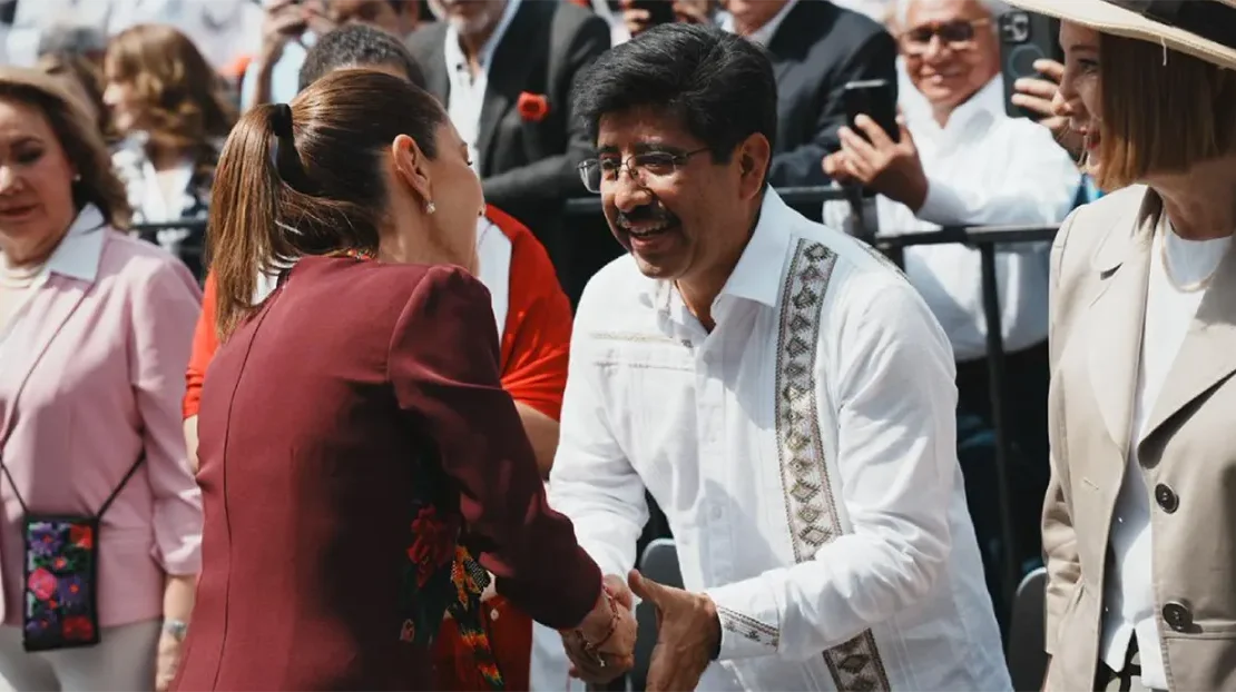 Claudia Sheinbaum defiende a Hugo Aguilar: “Malo que no hubiera dicho nada”