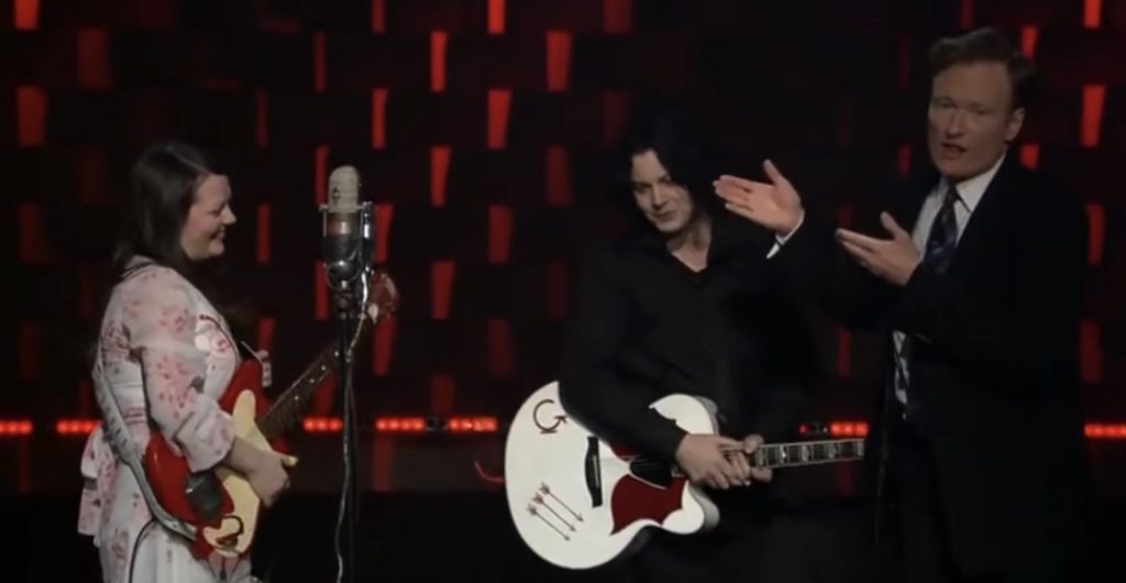 The White Stripes en Late Night With Conan O'Brian 