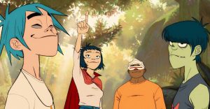 Imagen del corto de Gorillaz