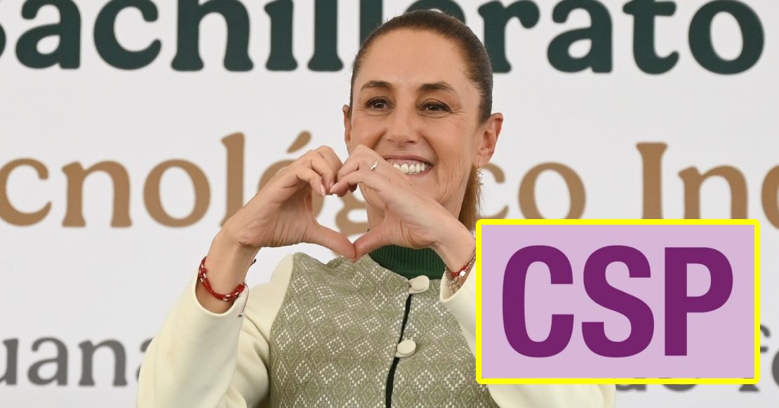 CSP y cómo Claudia Sheinbaum cambió las siglas de un posible partido político