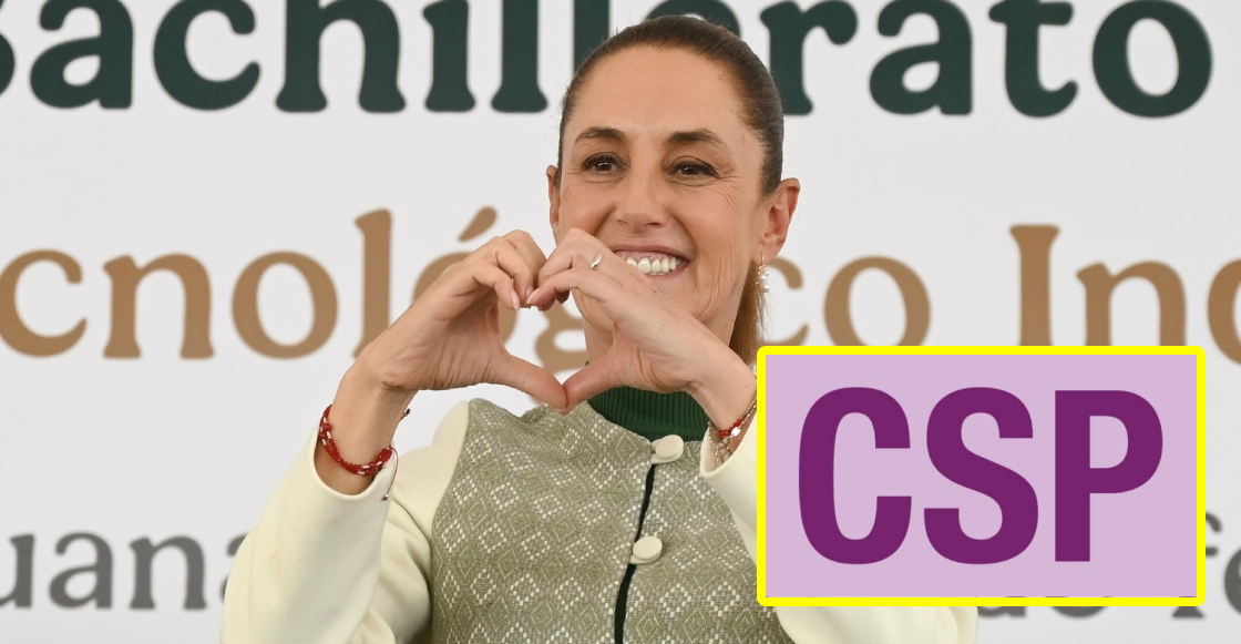 CSP y cómo Claudia Sheinbaum cambia las siglas de un posible partido político