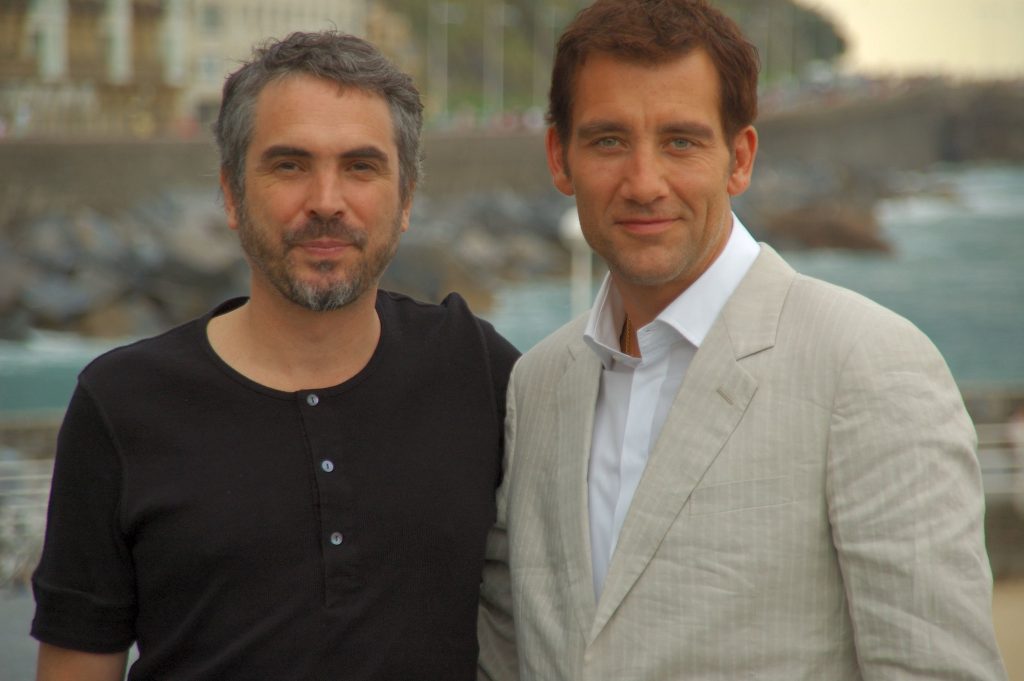 Alfonso Cuarón y Clive Owen