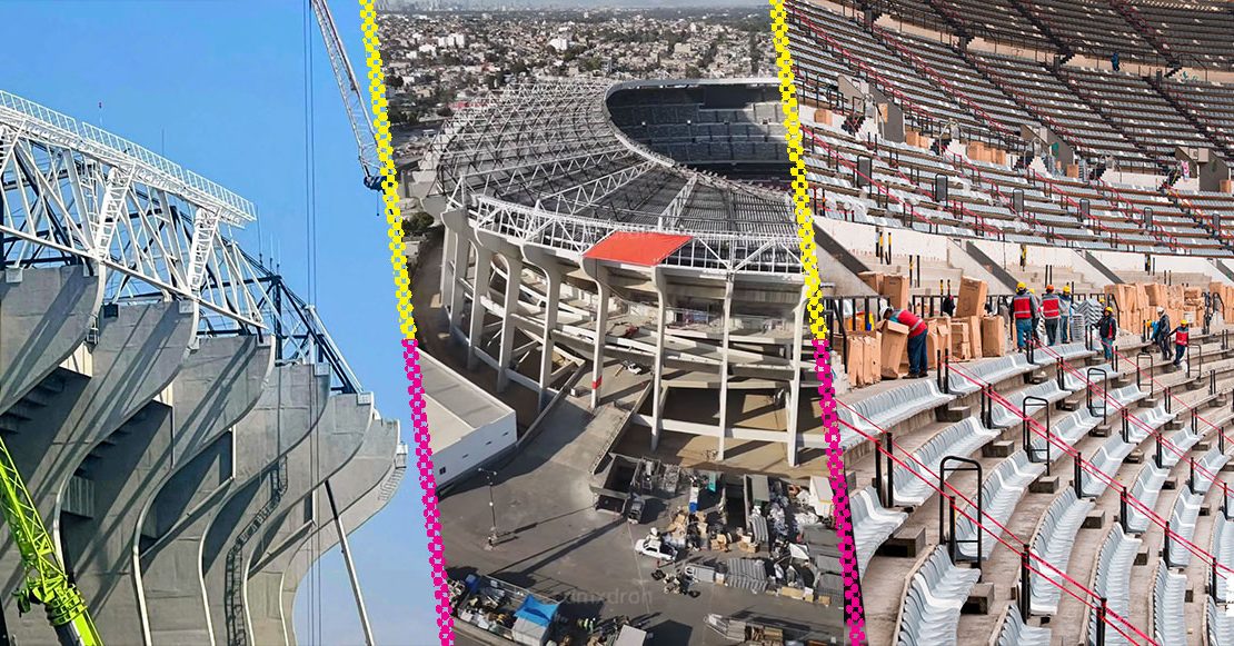 Estadio Azteca, un templo inconcluso a 100 días del Mundial tras años de escaso mantenimiento