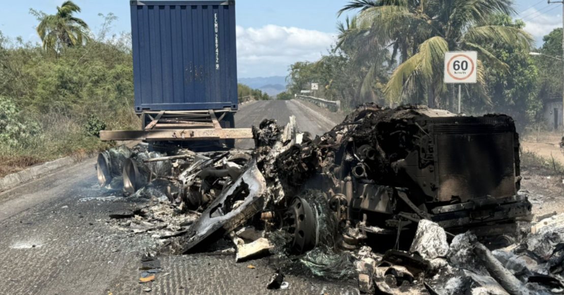 Estados con bloqueos carreteros tras muerte del Mencho