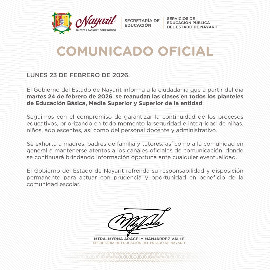 estados-regresan-clases-presenciales-tras-bloqueos-muerte-del-mencho-nayarit