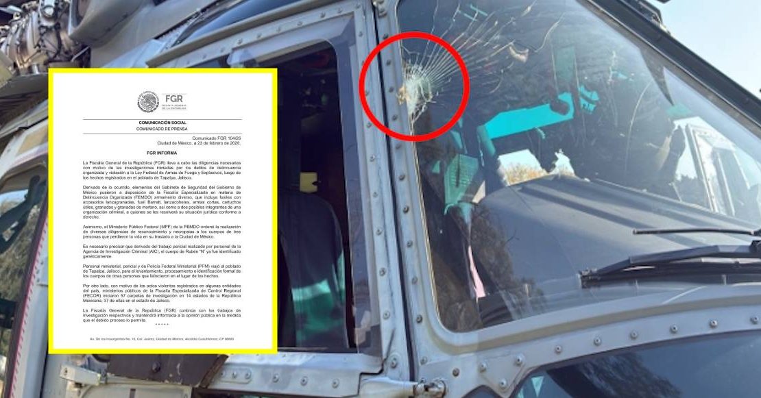 FGR identifica el cuerpo del Mencho