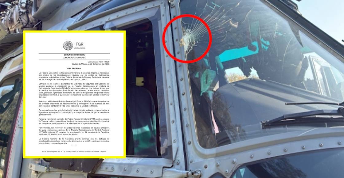 Cuerpo del Mencho indenticado