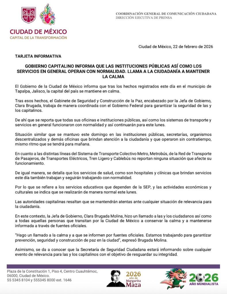 Incendio de carro en la México-Cuernavaca: Secretaría de Seguridad descarta relación con bloqueos en Jalisco