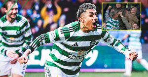 Gol de Julián Araujo con Celtic