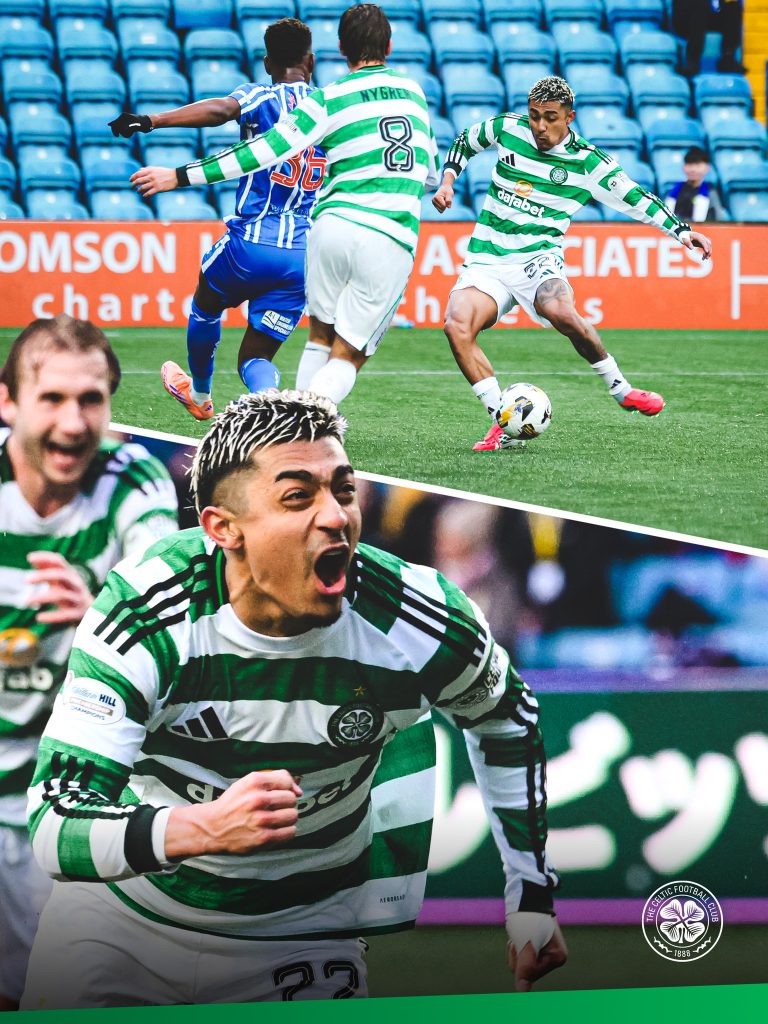 Primer gol de Julián Araujo en Celtic