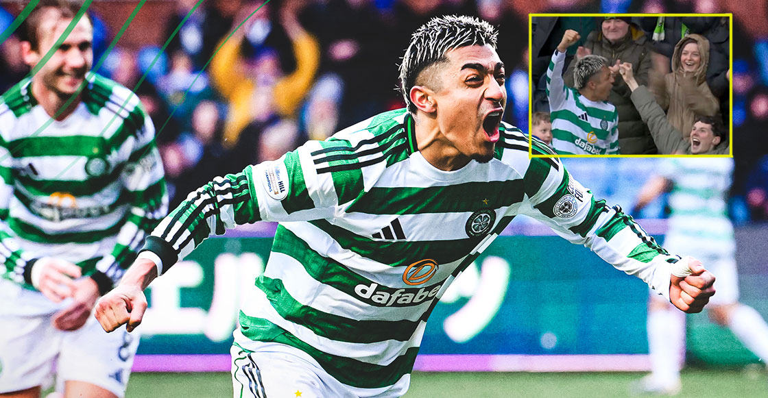 Gol de Julián Araujo con Celtic