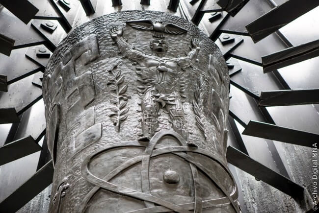 Pequeño homenaje a El Paraguas, la icónica fuente del Museo Nacional de Antropología