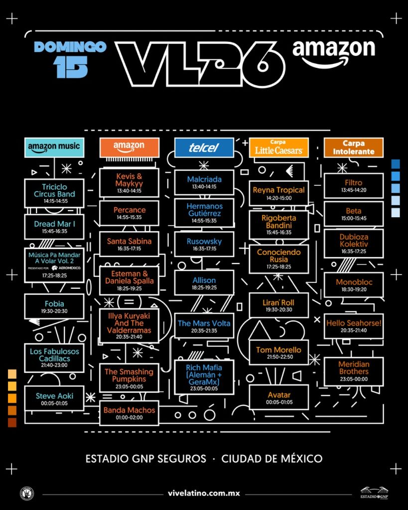horarios vive latino 2026