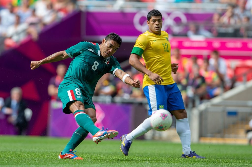 Hulk, con el número 12 en la Selección de Brasil