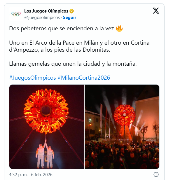 Los momentos que marcaron la inauguración de los Juegos Olímpicos de Invierno