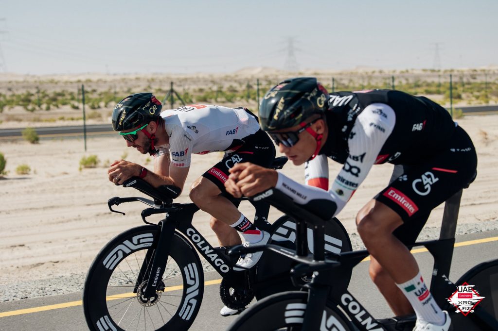 Isaac del Toro durante el UEA Tour