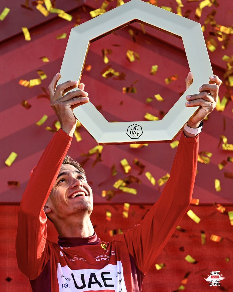 Isaac del Toro gana el UAE Tour 2026