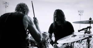 Josh Freese y Dave Grohl