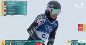 Así le fue a Lasse Gaxiola en su debut en Juegos Olímpicos de Invierno