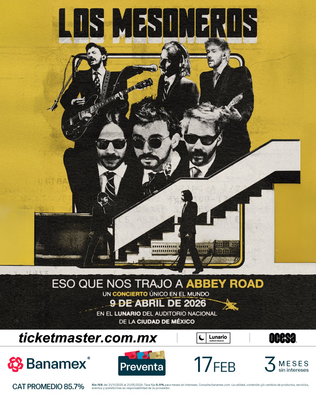 Los Mesoneros en México – Lunario del Auditorio Nacional