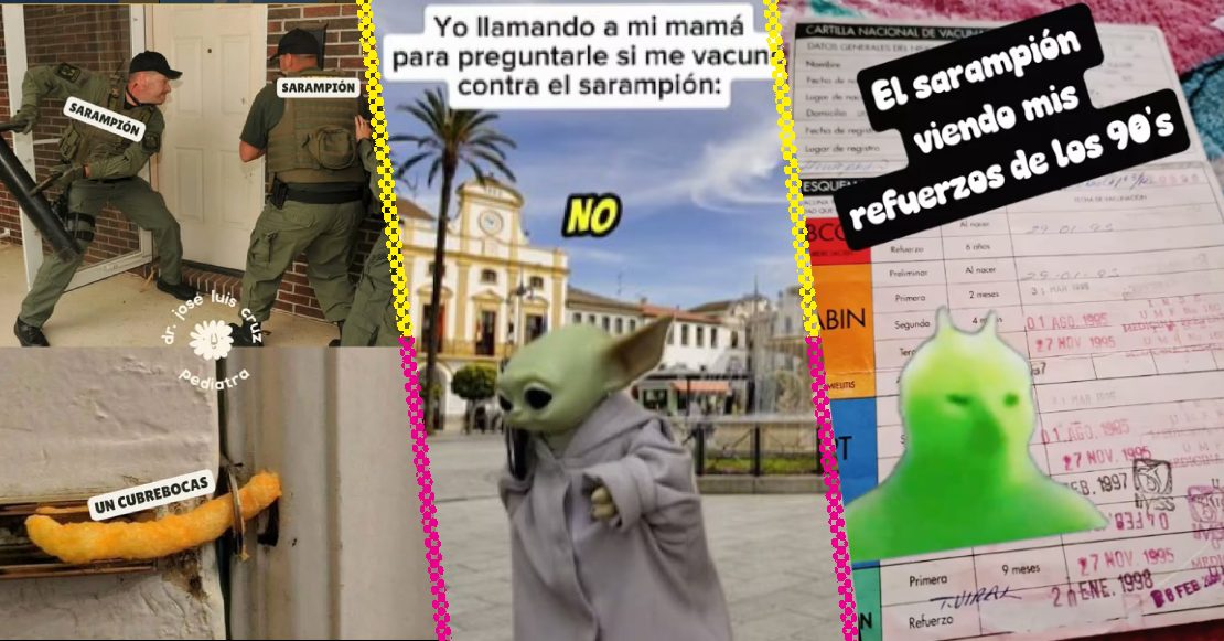 A mal tiempo, buena cara: Sarampión en México y los memes sobre la cartilla de vacunación