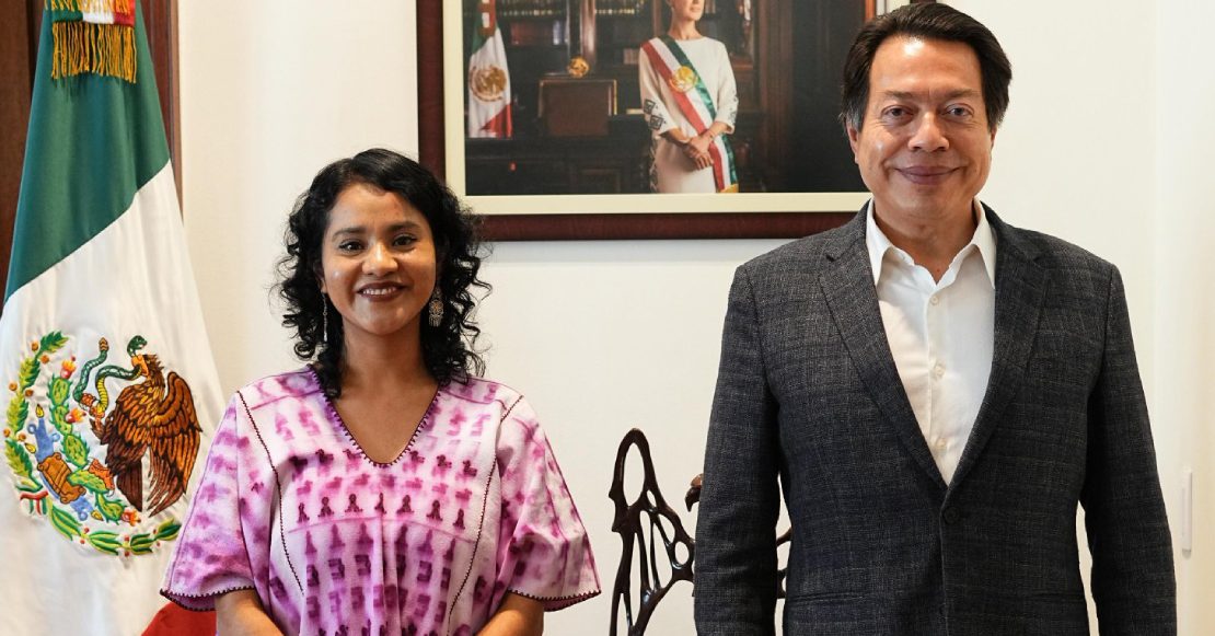 Cambios en la SEP: Nadia López García sustituye a Marx Arriaga como directora de libros gratuitos