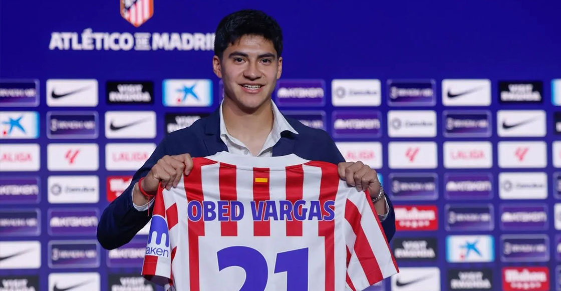Obed Vargas, mexicano en el Atlético de Madrid