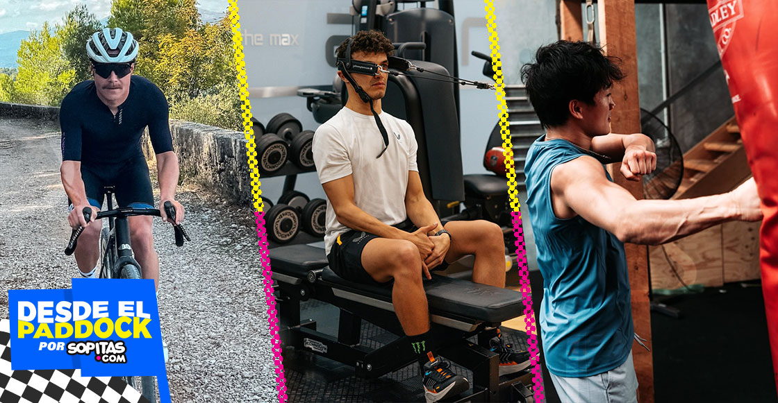 Entrenamiento de los pilotos de Fórmula 1