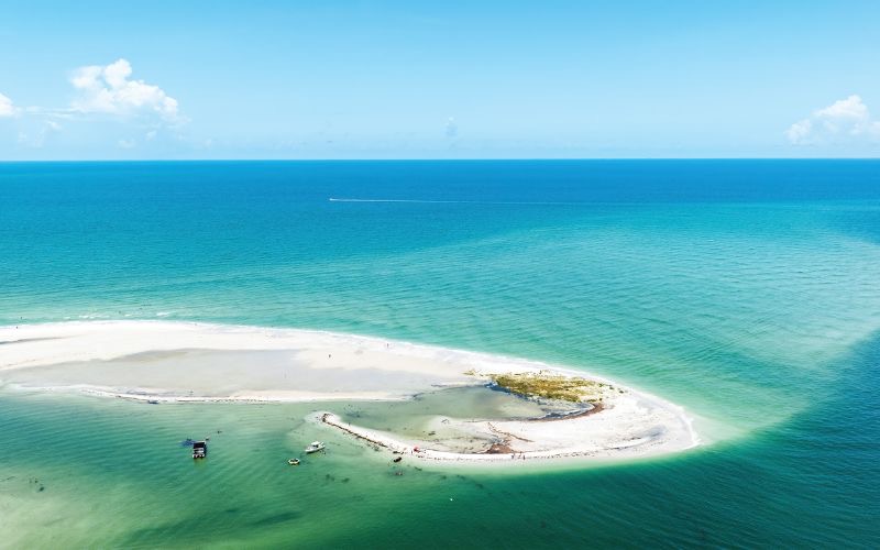 playa virgen caladesi island state park en florida