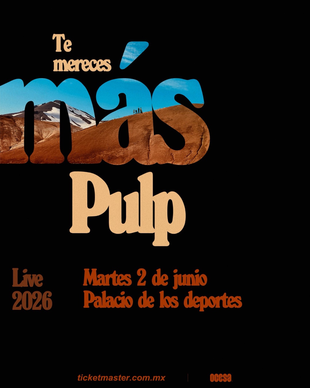 Pulp en la Ciudad de México – Palacio de los Deportes