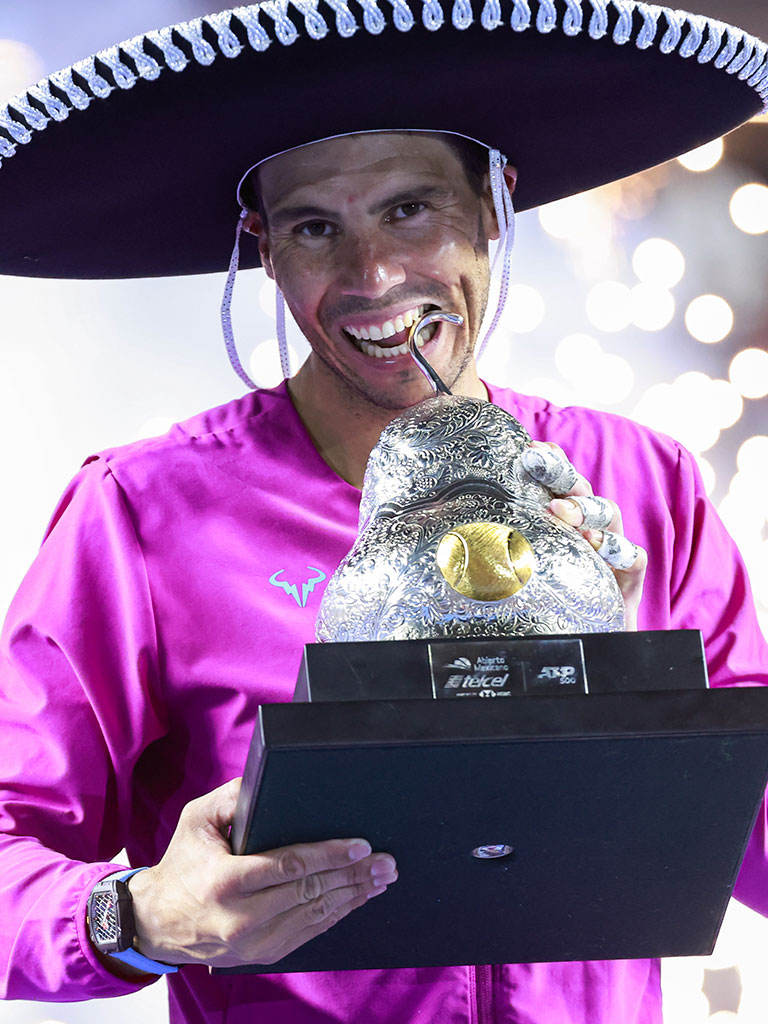 Rafael Nadal en el Abierto Mexicano de Tenis del 2022