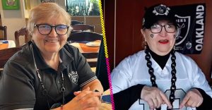 Bárbara Estrada, la fan del año de los Raiders