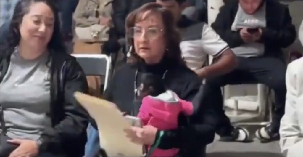 Regidora de Ocotlán con mono araña