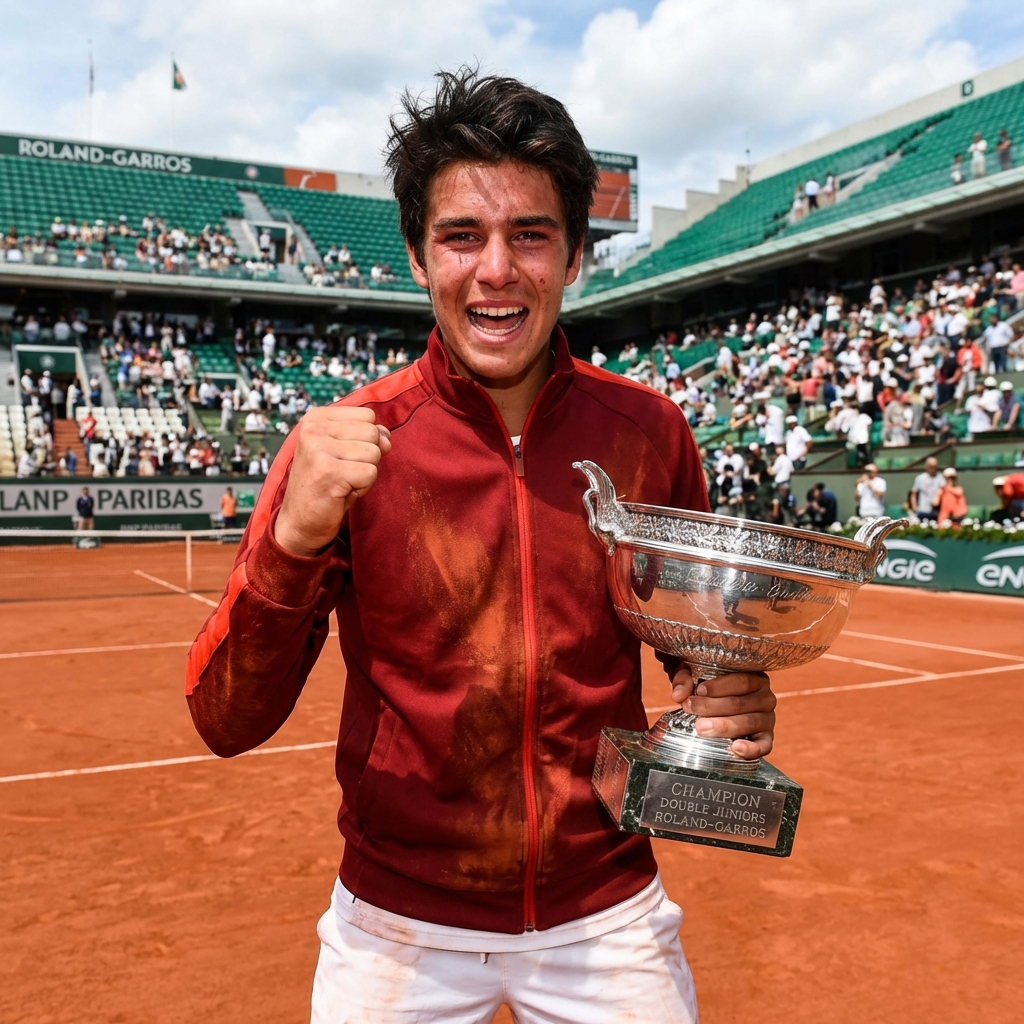 Rodrigo Pacheco en Roland Garros
